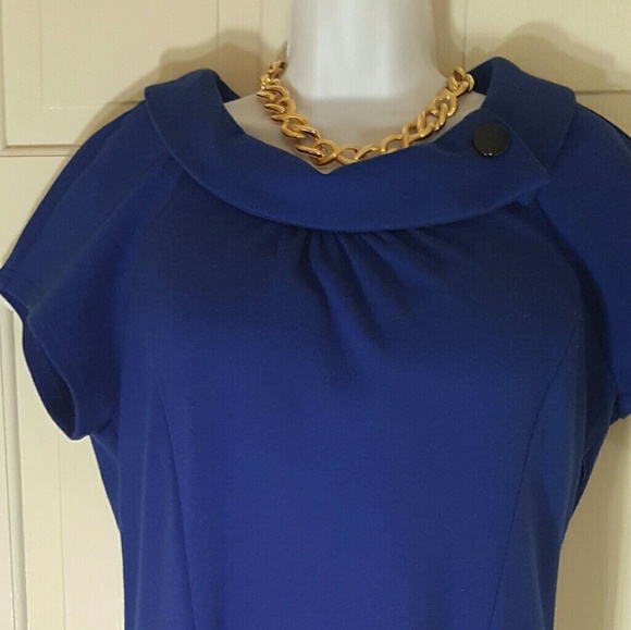 Coldwater Creek Beautiful Blue dress size 16 - Picture 6 of 8